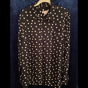 MERONA BLK & WHT POLKA DOT